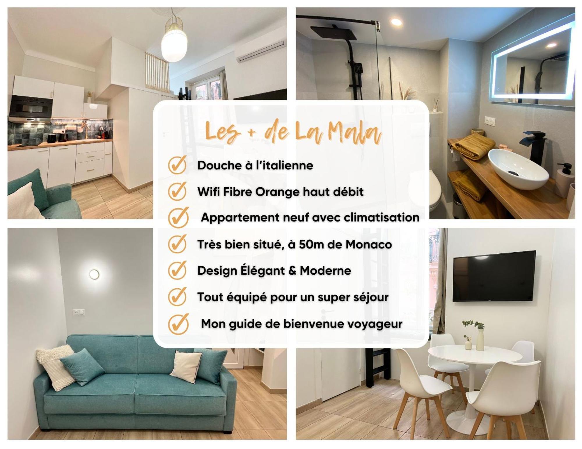 Appartements Neuf - Frontiere De Monaco - Clim - Wifi 卡普戴尔 外观 照片
