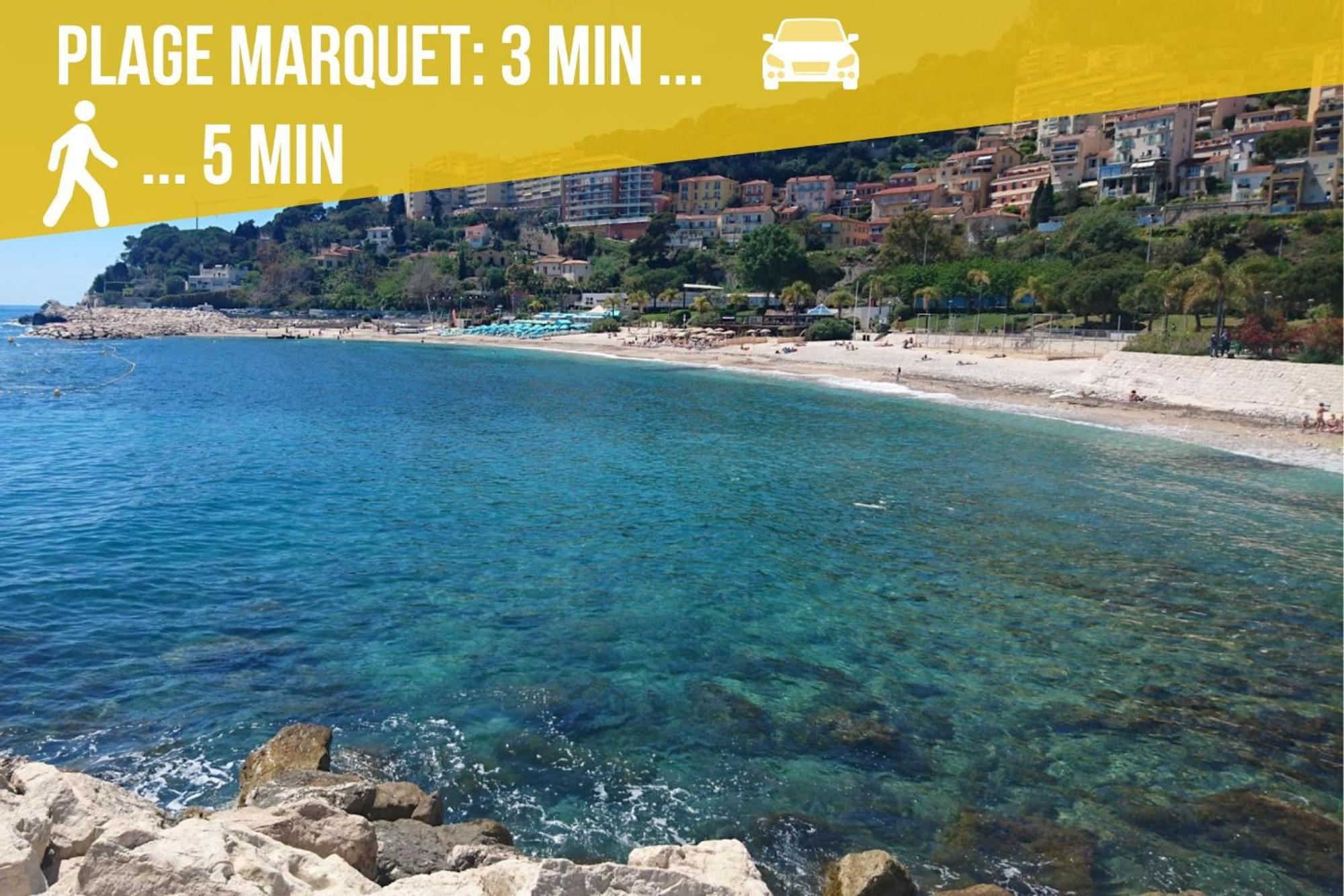 Appartements Neuf - Frontiere De Monaco - Clim - Wifi 卡普戴尔 外观 照片