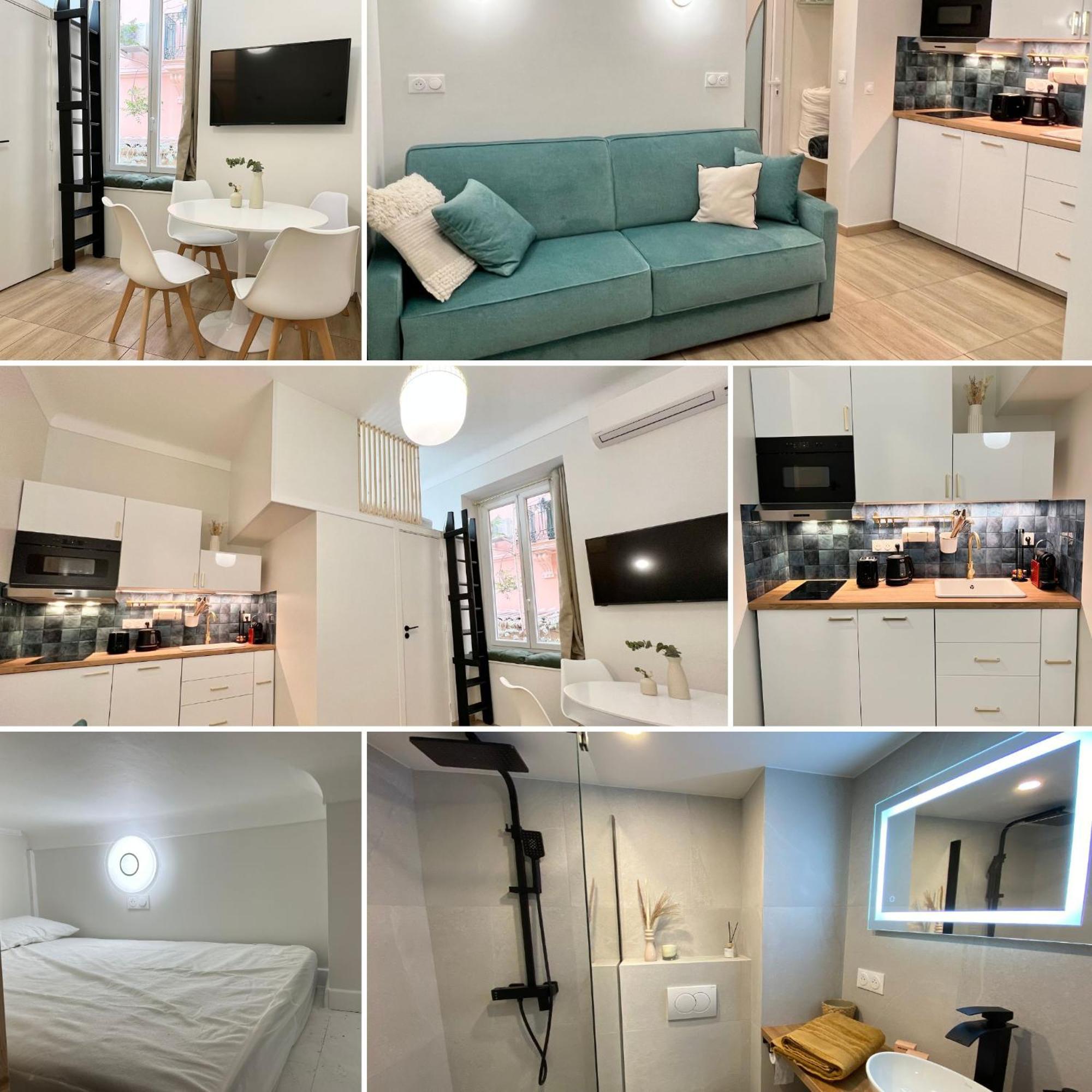 Appartements Neuf - Frontiere De Monaco - Clim - Wifi 卡普戴尔 外观 照片