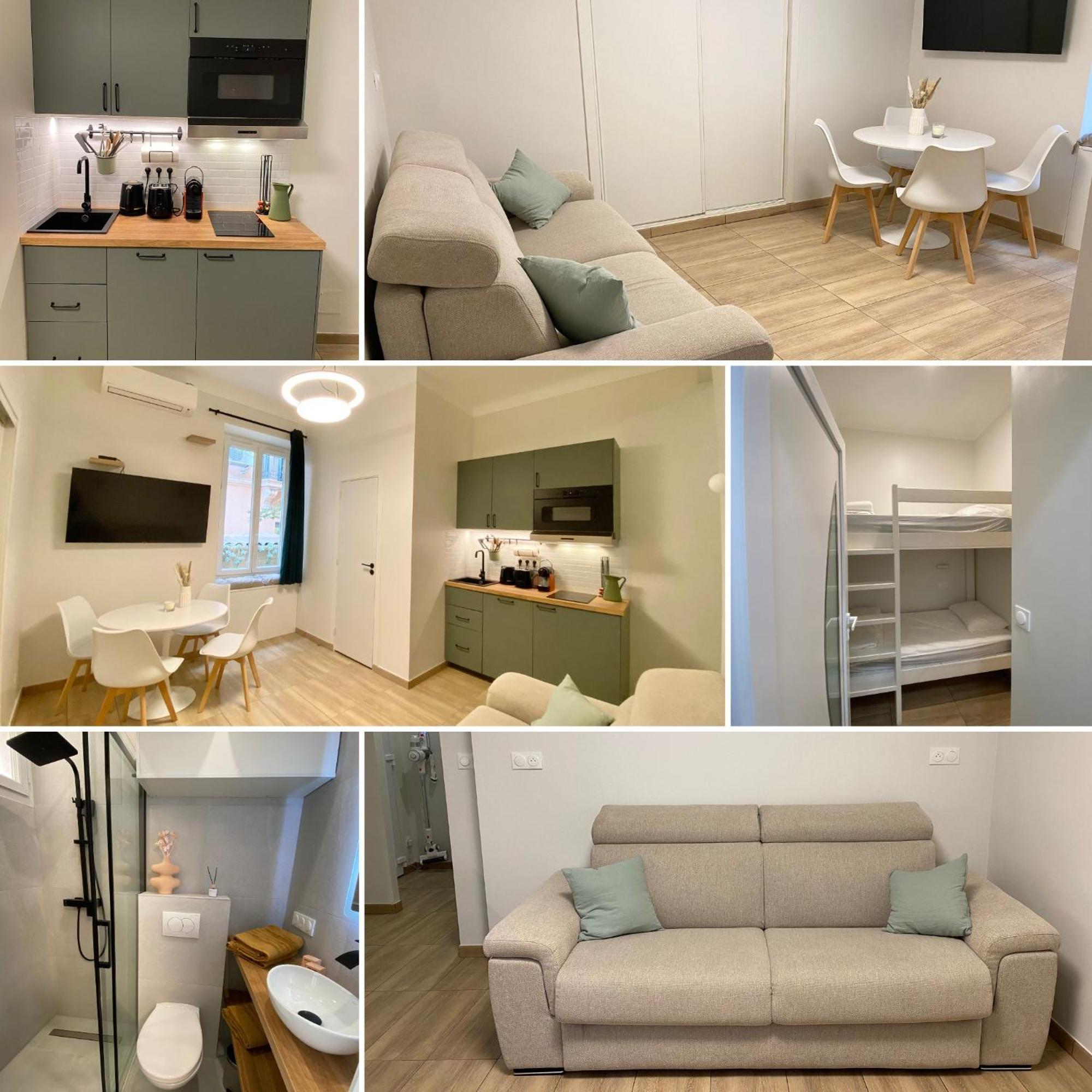 Appartements Neuf - Frontiere De Monaco - Clim - Wifi 卡普戴尔 外观 照片